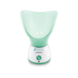 Sauna Facial BEPER 40.967N Color Verde, con Control de Vapor, 100W