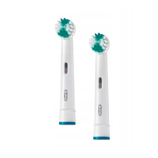 Cabezales de recambio ORAL B EB17-2 Easy Clean. Cerdas CrissCross 10 mm para una limpieza profunda.