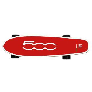 Skateboard FIAT 500 F500-S70R Rojo, Batería, Velocidad Máx.10-15m