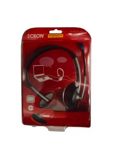 Auricular VIVANCO ECRON C-24 de Diadema, Monoaural, Micro, Gaming