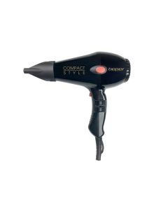 Secador de Pelo BEPER 40.401, Negro, 2 velocidades, 3 temperaturas. Iónico