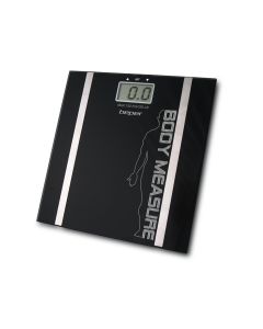 Báscula de Baño BEPER 40.808A Color Negro, con Medidor de Grasa