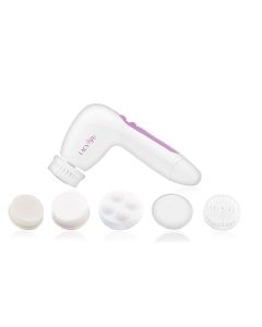 Limpiador Facial BEPER 40.947 "Visia" Color Violeta, con Accesorios