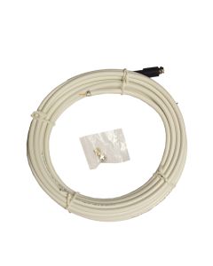 Cable de Antena SAT VIVANCO 4496 Color Blanco, con Accesorios, 10m
