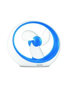 Mini Ventilador BEPER 70.245 "Mirò" Color Azul, Conector USB