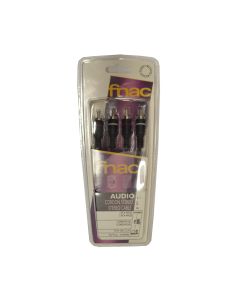 Cable 2 RCA a 2 RCA VIVANCO 76241TFN Color Negro, 5m