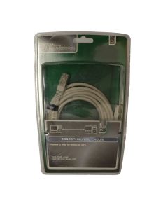 Cable Ethernet VIVANCO 79418 Color Blanco, 5m, Cruzado