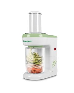 Cortadora en Espiral BEPER 90.200, Para Verduras, Hojas de Acero