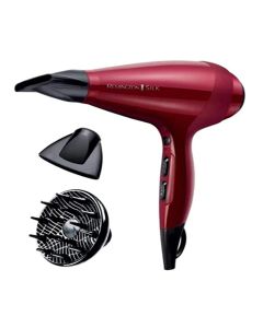 Secador de Pelo REMINGTON AC9096 Silk Color Rojo 2400w
