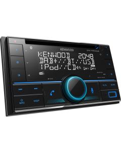 Receptor Multimedia KENWOOD DPX-7300DAB, de CD/USB con Bluetooth y radio dy