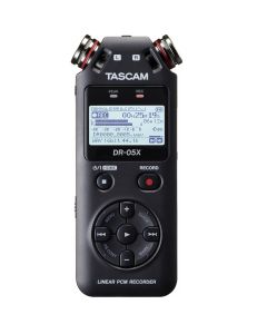 Grabadora Portátil TASCAM DR-05X Color Negro, Audio USB
