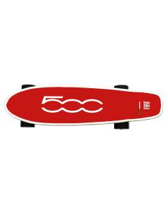 Skateboard FIAT 500 F500-S70R Rojo, Batería, Velocidad Máx.10-15m