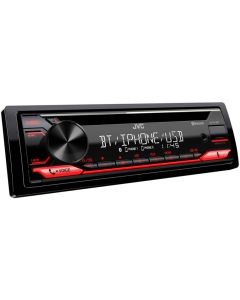 Autorradio CD JVC KD-T812BT Color Negro, USB, Spotify, Amazon Alexa y Bl