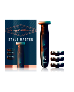 Recortadora de barba GILLETTE King C "Style Master" 3 set