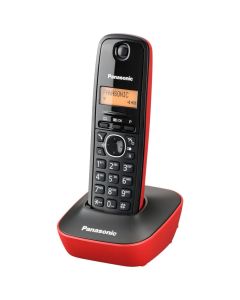 Teléfono Inalámbrico PANASONIC KX-TG1611SPR Color Rojo