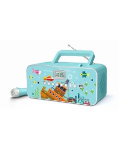 Radio CD Portátil MUSE M-29 KB, Infantil, PLL FM/MW