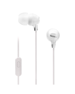 Auriculares SONY MDR-EX15APWZ Blanco, Micro, Control