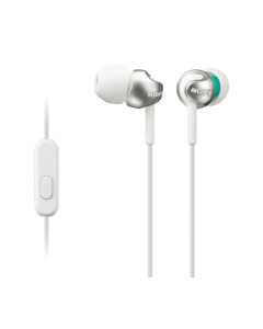 Auriculares de botón Sony MDREX110APW blanco