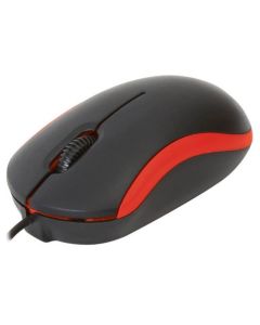 Ratón OMEGA OM07VR Color Rojo, 1000dpi, Ergonómico, Cable USB