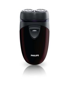Afeitadora Eléctrica PHILIPS PQ206/18 Color Negro, De Viaje, 2xAA