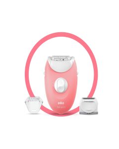 Depiladora BRAUN Silk-épil 3 SE 3277 Smartlight, 2 ajustes de velocidad, da