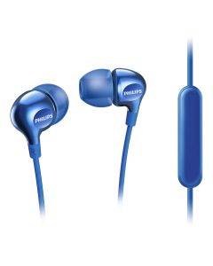 Auriculares PHILIPS SHE3705BL Color Azul, In-ear, Micrófono Control Remoto